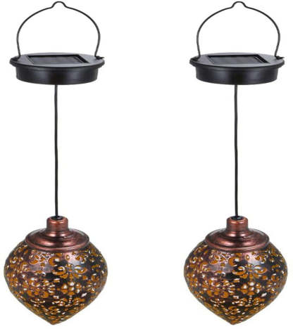 Hanging Metal Waterproof Solar Garden Light Garden Decoration-xinru