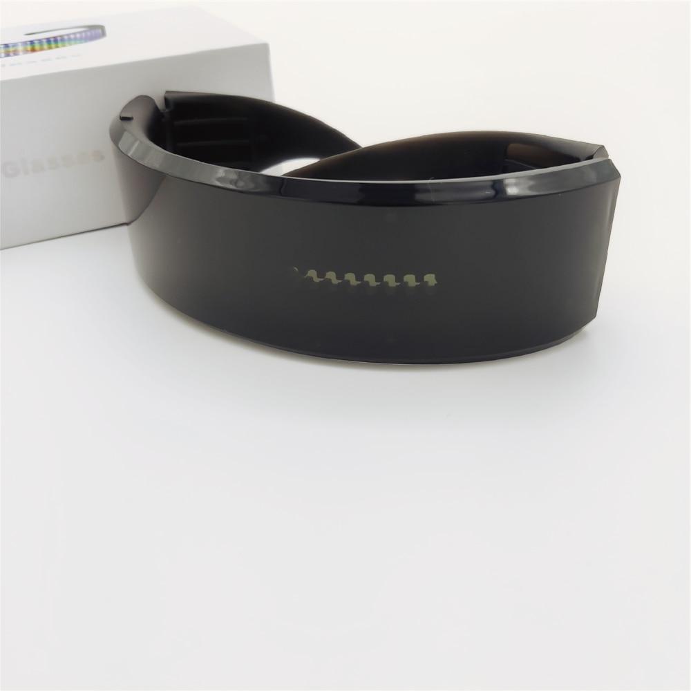 Neon LED Light Up Glasses Cyberpunk Goggles Celebration Party Events-xinru