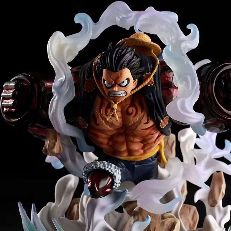 One Piece Gear Fourth Luffy Action Figure PVC Figma Collectible Statue Toy-xinru