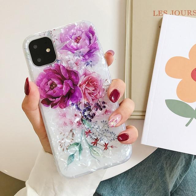 Retro Floral Dream Shell Case-xinru