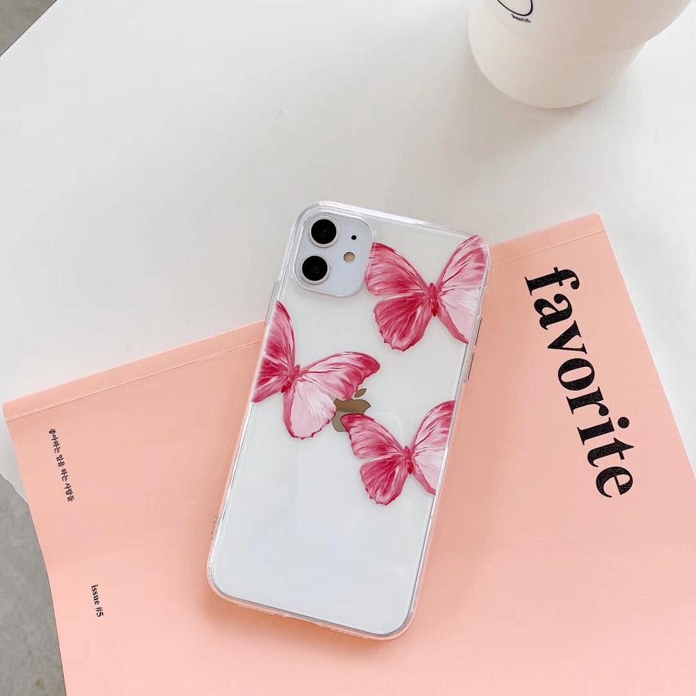 Pink Butterfly Case-xinru