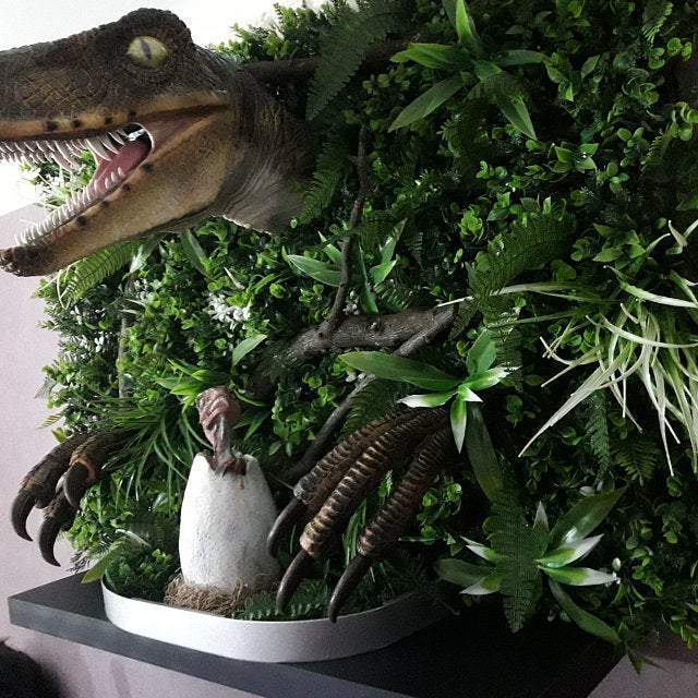 Wall Bursting Velociraptor Decorations-xinru