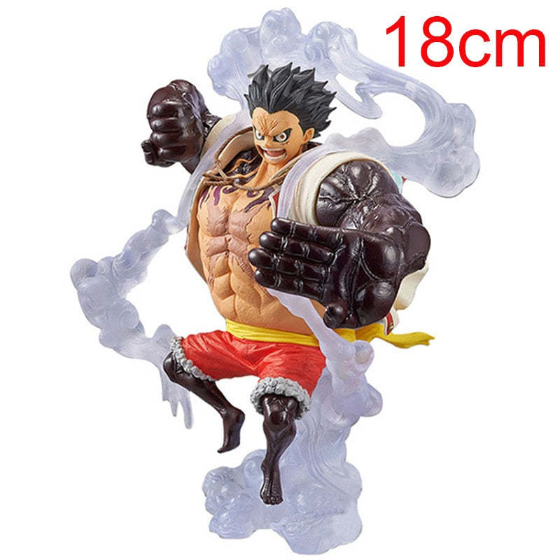 One Piece Gear Fourth Luffy Action Figure PVC Figma Collectible Statue Toy-xinru