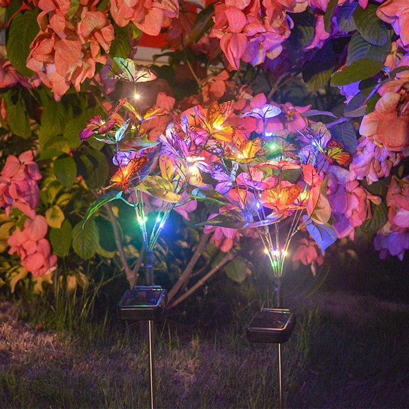 2022 Update Outdoor Solar Butterfly Stake Lights-xinru