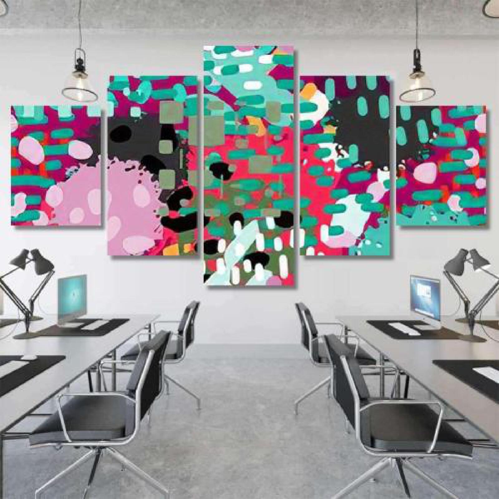 Distressed Seamless Pattern Paint Spots Watercolor-xinru shop