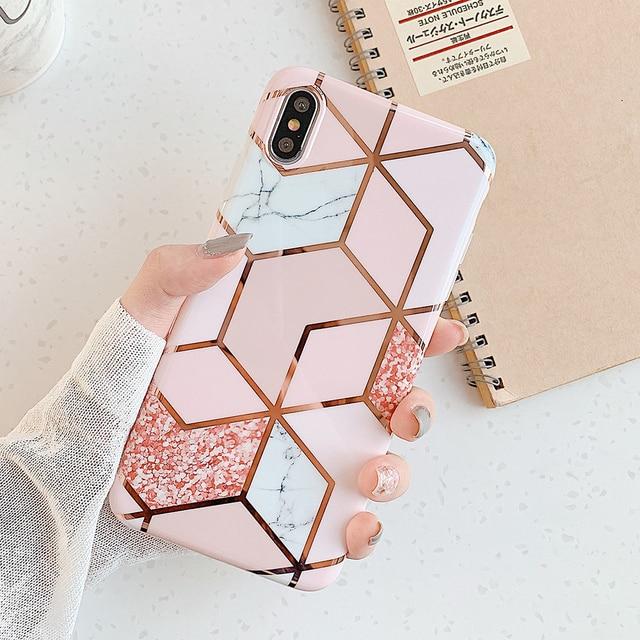 Pink Marble Case-xinru