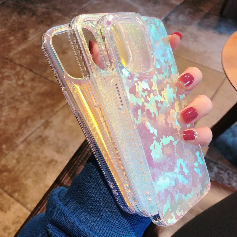 Camouflage Holographic Case-xinru
