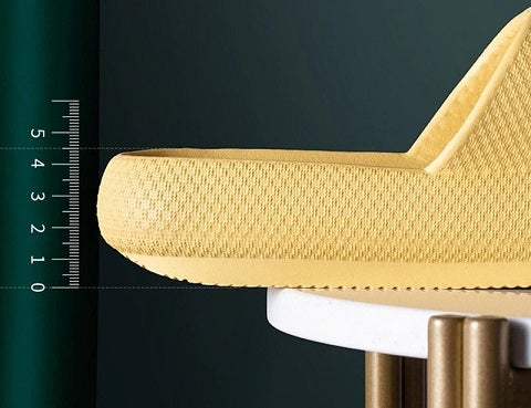 Cloud Slides™ Unisex House Slippers With Arch Support are comfortable pliable shoes. Your feet do not slide around when sweaty or wet. Casual style perfects for all season and occasions, home slippers, house shoes, bathroom, living room, swimming pool, beach, SPA, public showers, steam rooms, camps, hotel locker rooms etc.