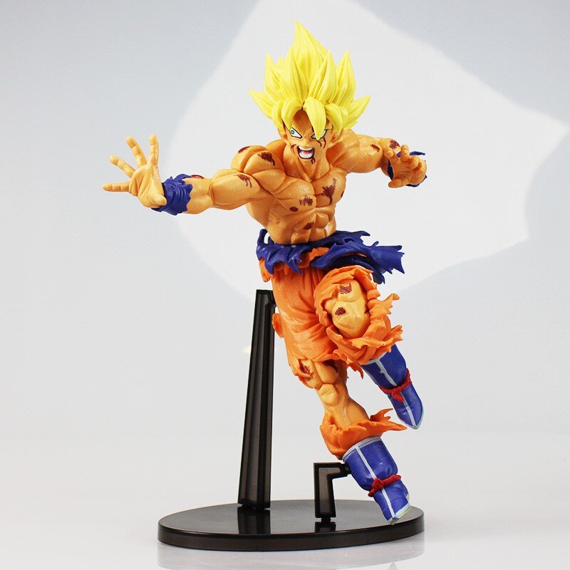 Dragon Ball Z Super Saiyan Son Goku  Bardock Figure 25cm-xinru