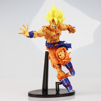 Dragon Ball Z Super Saiyan Son Goku  Bardock Figure 25cm-xinru