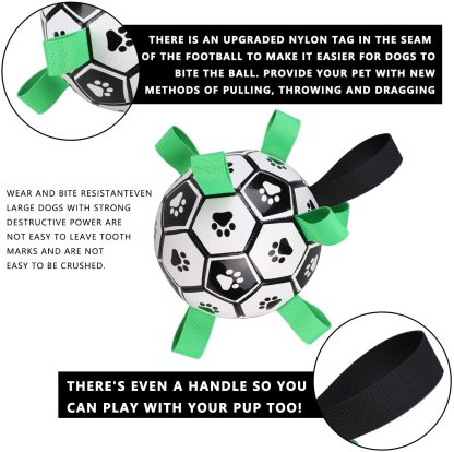 Dog Soccer Ball Unique And Fun Dog Tug Toy-xinru