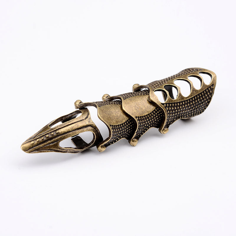 Gauntlet Finger Resizable Rings-xinru