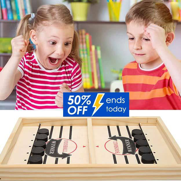 Desktop Games Bouncing Chess Hockey Game Slingshot Board Game-xinru