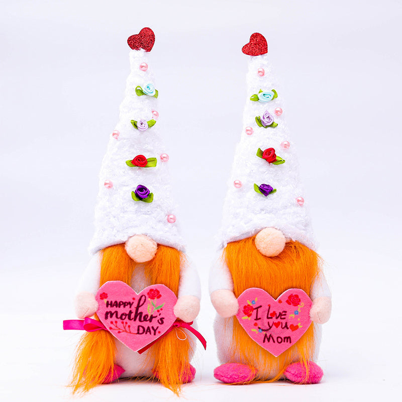 White Hat Mother's Day Gnome-xinru