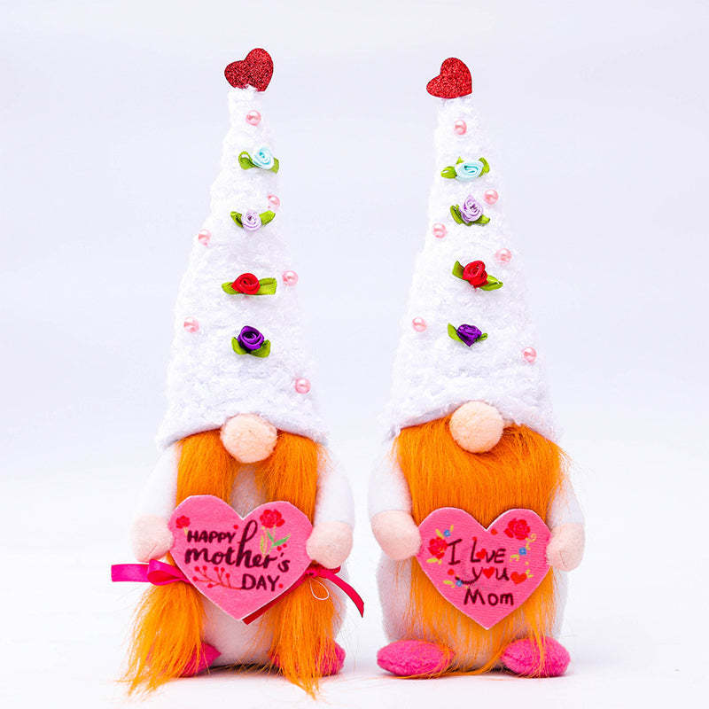 White Hat Mother's Day Gnome-xinru