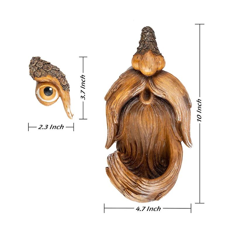 Unique Bird Feeders For Outdoors Old Man Tree Art-xinru