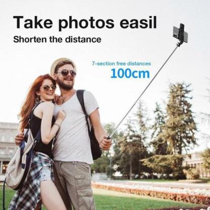6 In 1 Wireless Bluetooth Real-Time Broadcast Remote Control Selfie Stick Tripod-xinru