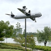 Super Fortress Aircraft Wind Spinner Metal Windmill Wind Energy-xinru