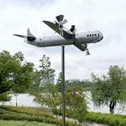 Super Fortress Aircraft Wind Spinner Metal Windmill Wind Energy-xinru