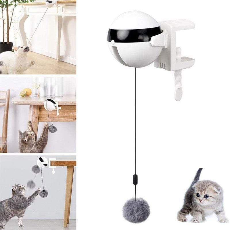 Cat Teaser Toy Electronic Lifting Ball Motion Activated Interactive Cat Toys-xinru