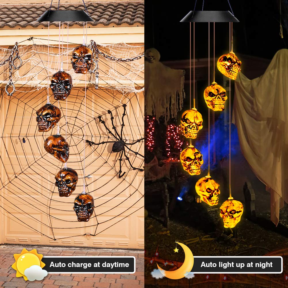Skull Solar Lights-xinru