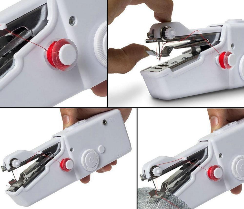 Handheld Sewing Machine Cordless Portable Electric Stitching Device-xinru