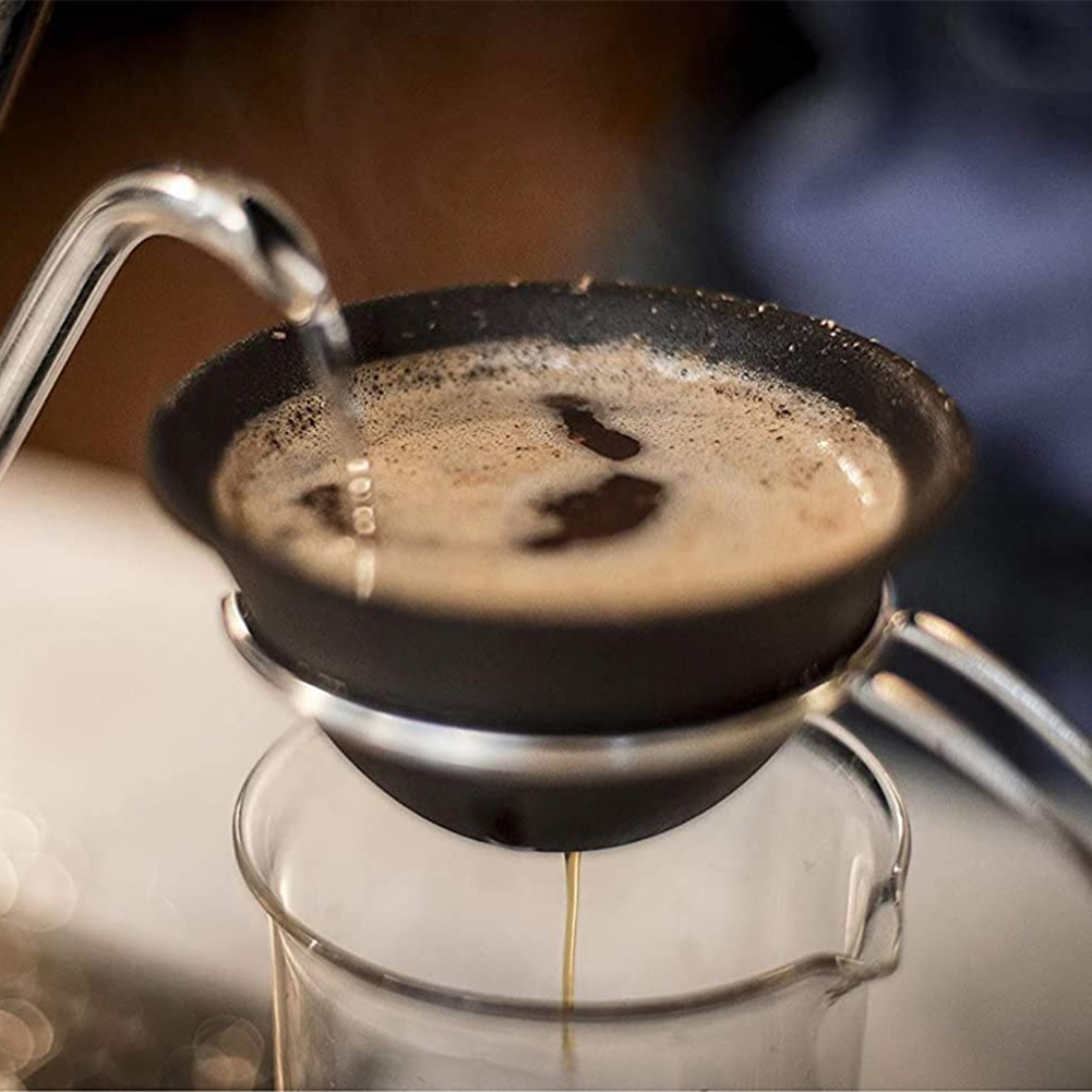 Pour Over Coffee Filter Permanent Paperless Ceramic Reusable-xinru shop