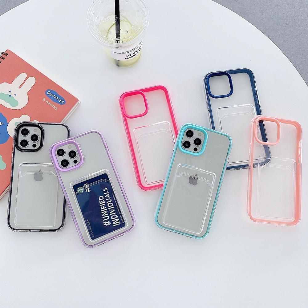 Clear Candy Wallet Case-xinru