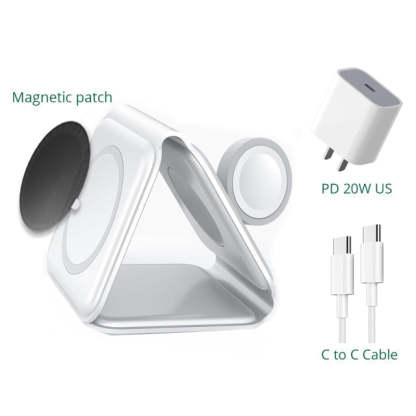 3 in 1 Foldable Wireless Charger-xinru