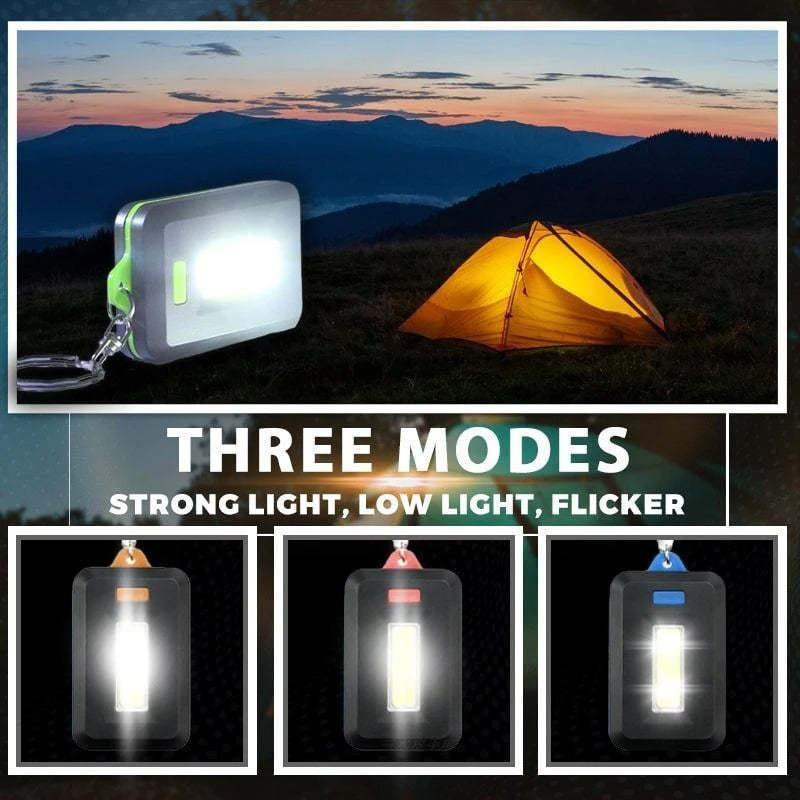 Mini LED Flashlight Keychain Long Lasting Pocket Lights-xinru