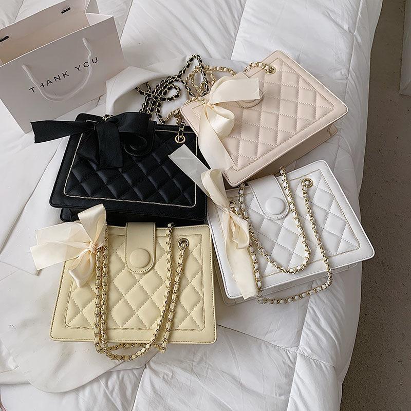 チェーンショルダーメッセンジャーバッグ-xinru shop