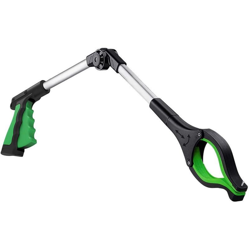 Heavy Duty Grabber Reacher Tool 19" Foldable Pick Up Stick Hand Grip-xinru