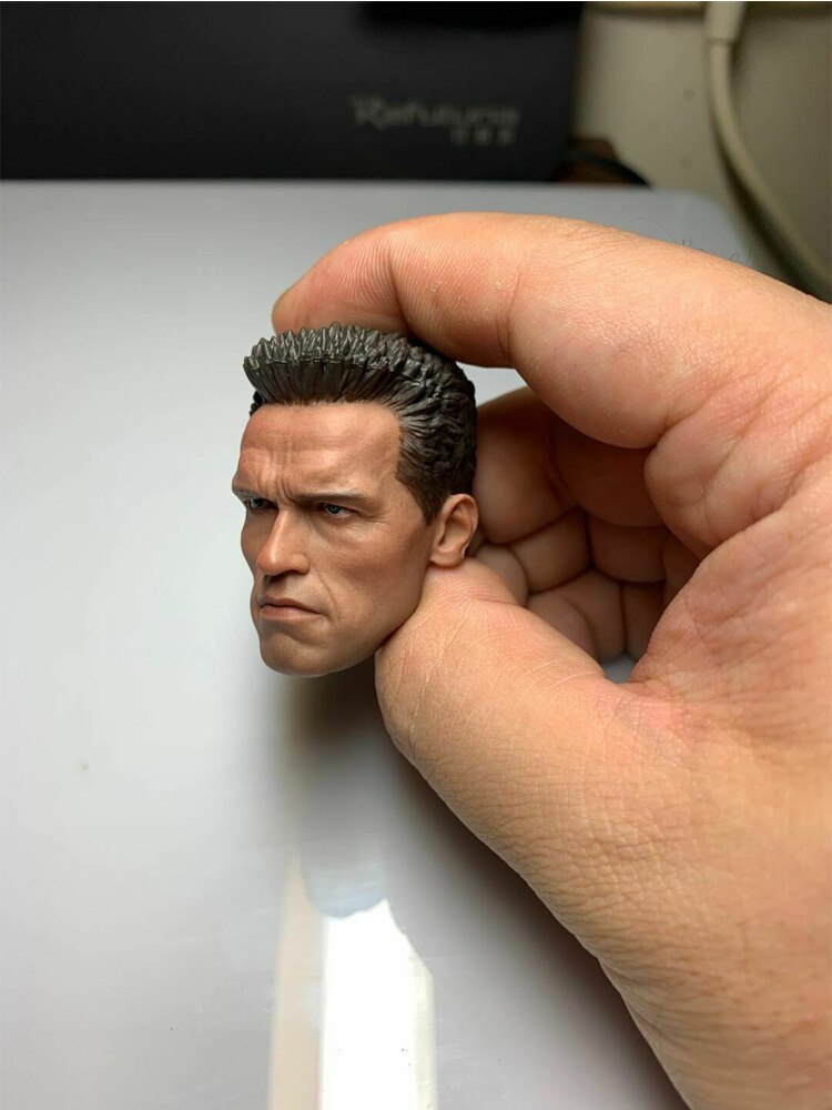 1/6 Arnold Schwarzenegger Head Sculpt Male Head Sculpt fit 12'' Figure Toy-xinru