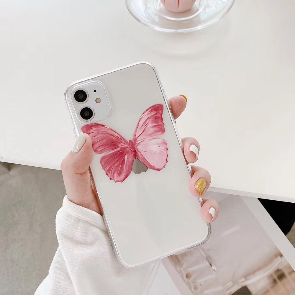 Pink Butterfly Case-xinru