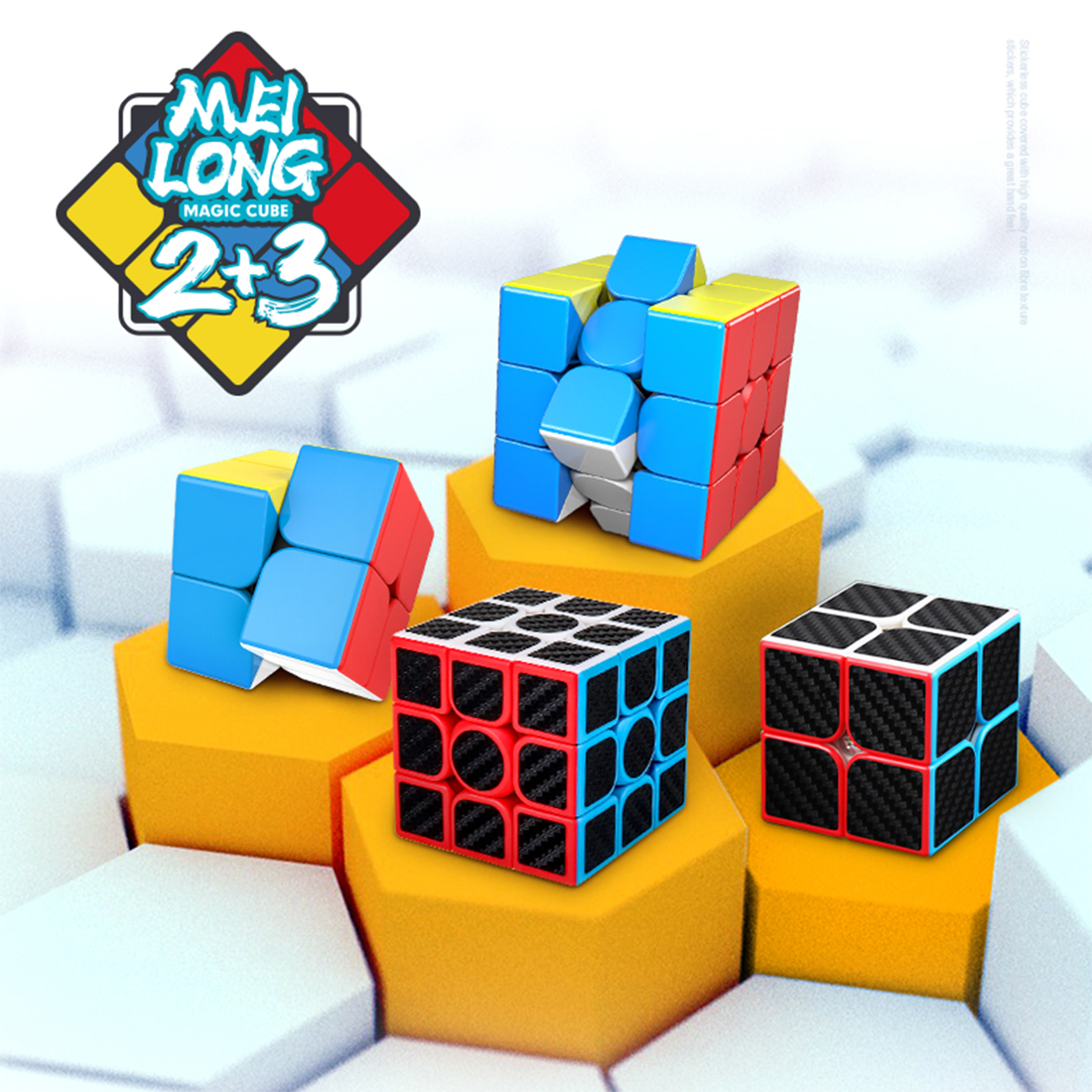 MoYu MeiLong 2x2 + 3x3 Bundle-xinru shop