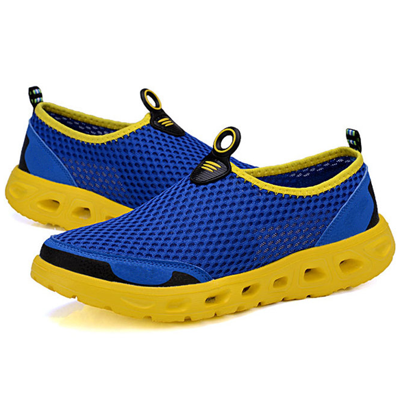 Unisex Honeycomb Mesh Casual Slip On Water Shoes-xinru shop