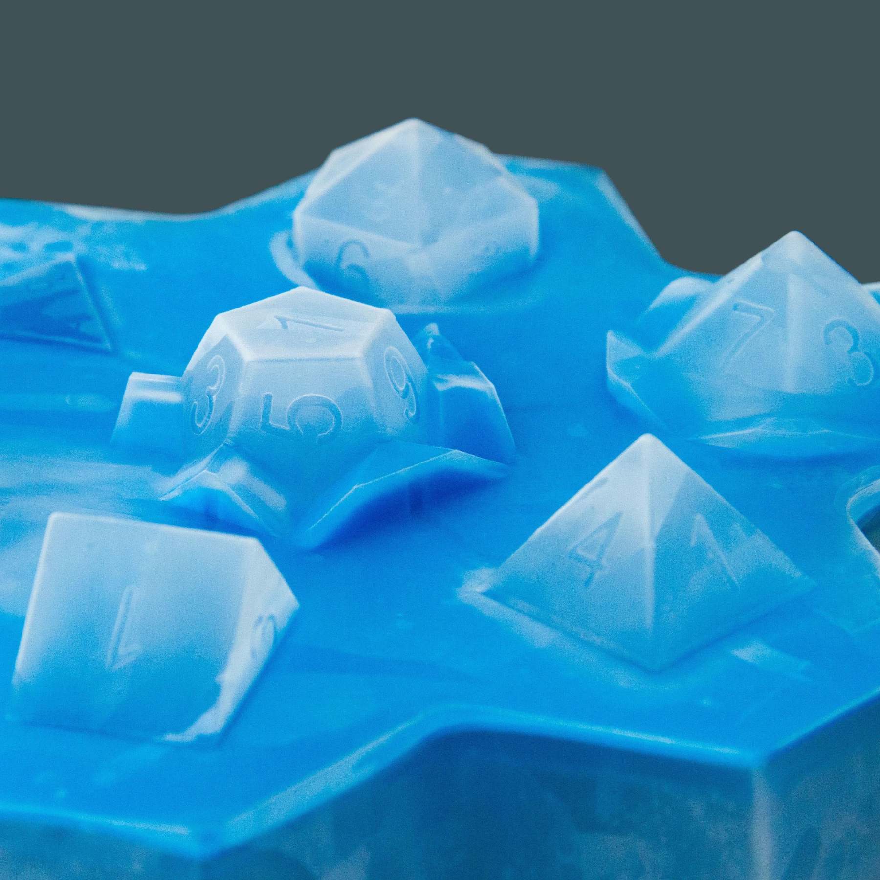 Dice Shape Ice Cube Tray DND Dice Ice Cube Mold-xinru