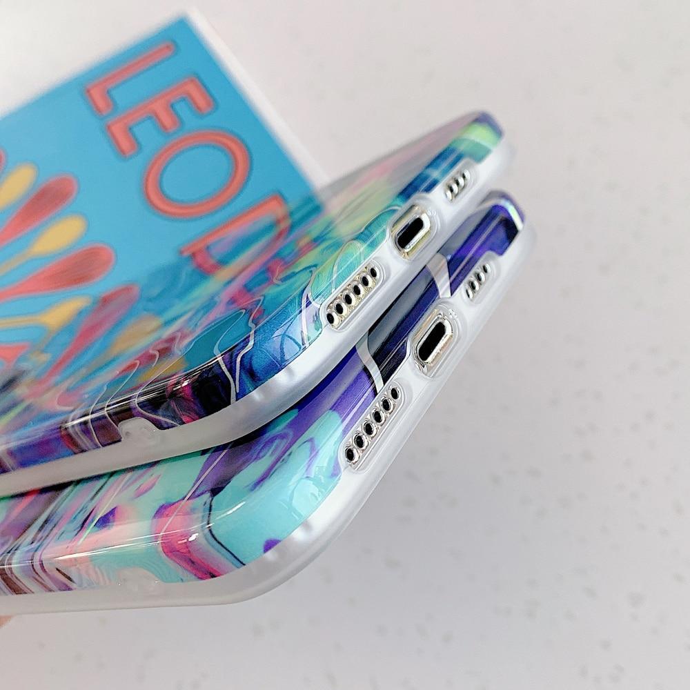 Abstract Laser Marble Case-xinru