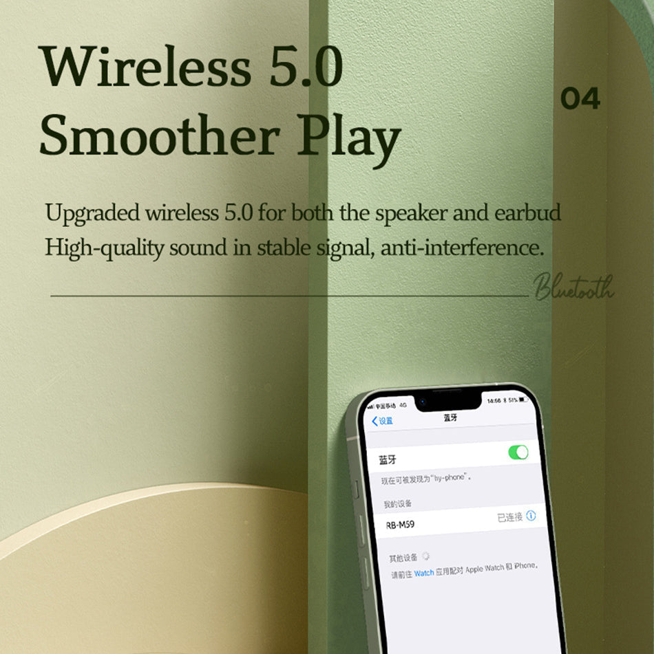 Portable Wireless Bluetooth Speaker Retro Mini Speaker-xinru