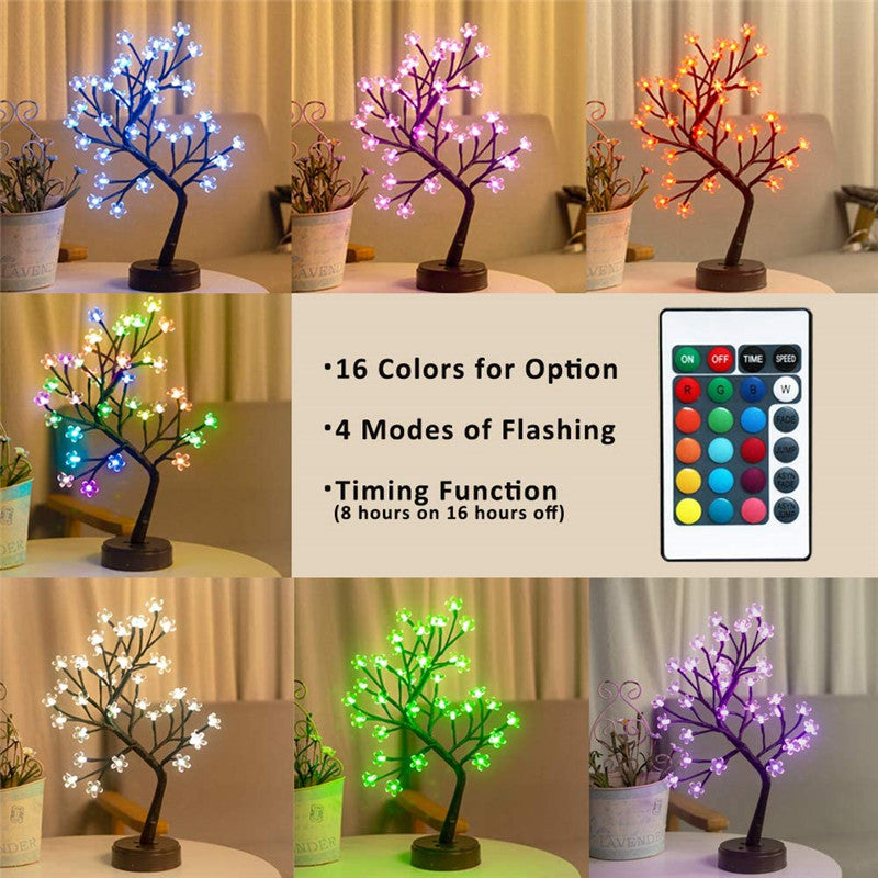 Led Blossom Tree lights 16 Colors With Control-xinru