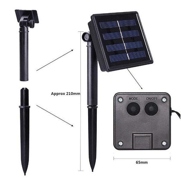 30 LED Solar Bubble Beads Patio String Lights-xinru shop