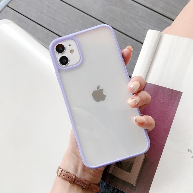Clear Candy Bumper Case-xinru