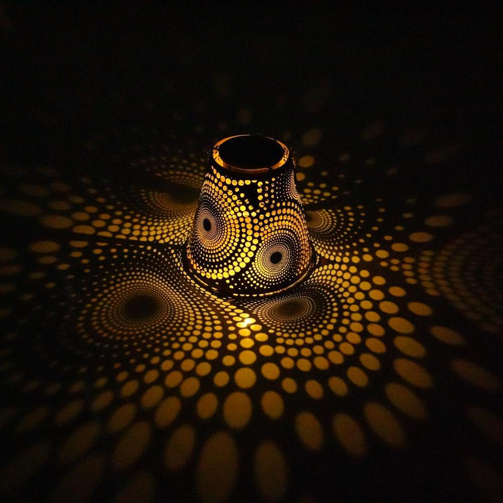 Lattice Distortion Solar Garden Light-xinru shop