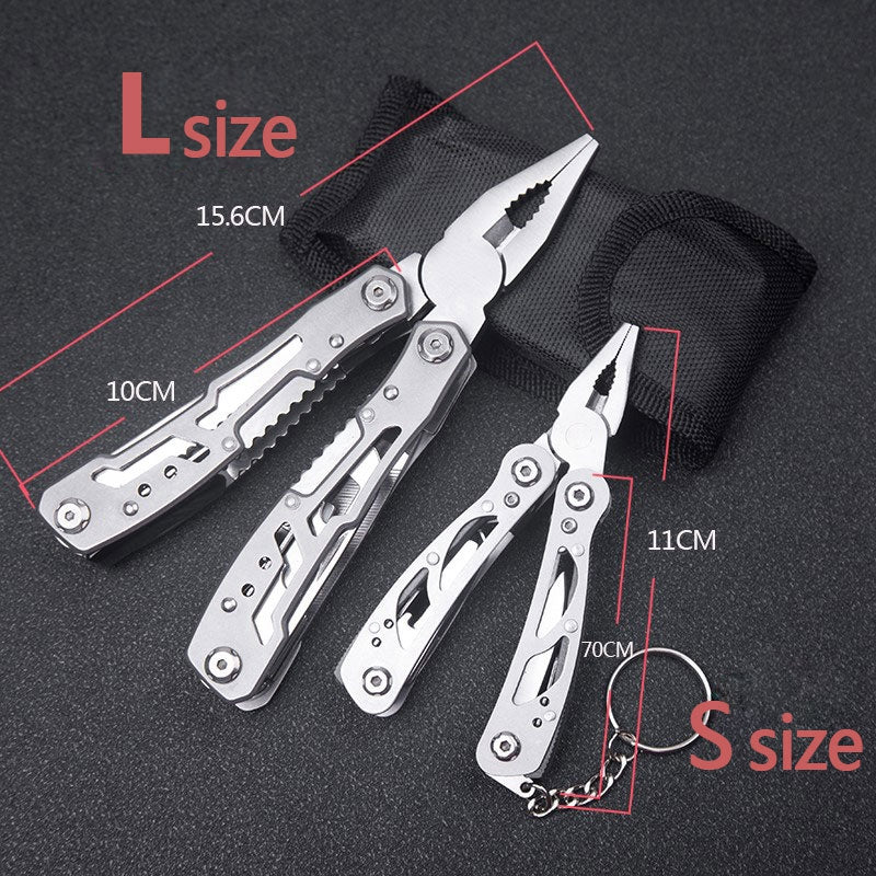 Outdoor Multi tools Knife Plier Stainless Steel Portable Folding Pocket Pliers-xinru