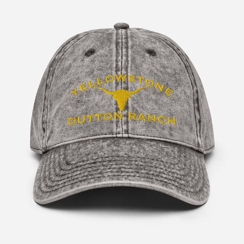 Yellowstone Dutton Ranch Distressed Hat Cap Yellowstone TV Show-xinru shop
