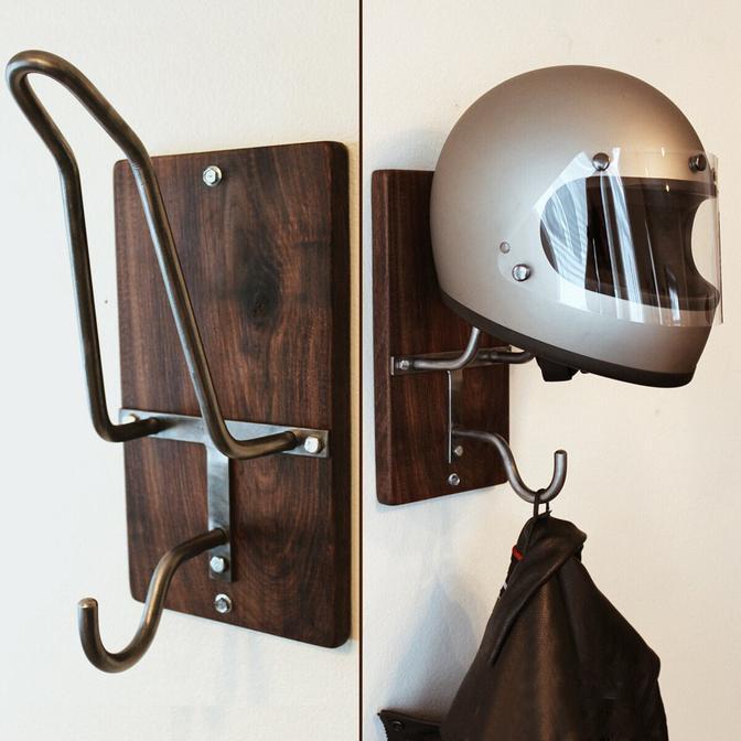 Motorcycle Helmet Rack & Jacket Hook-xinru shop