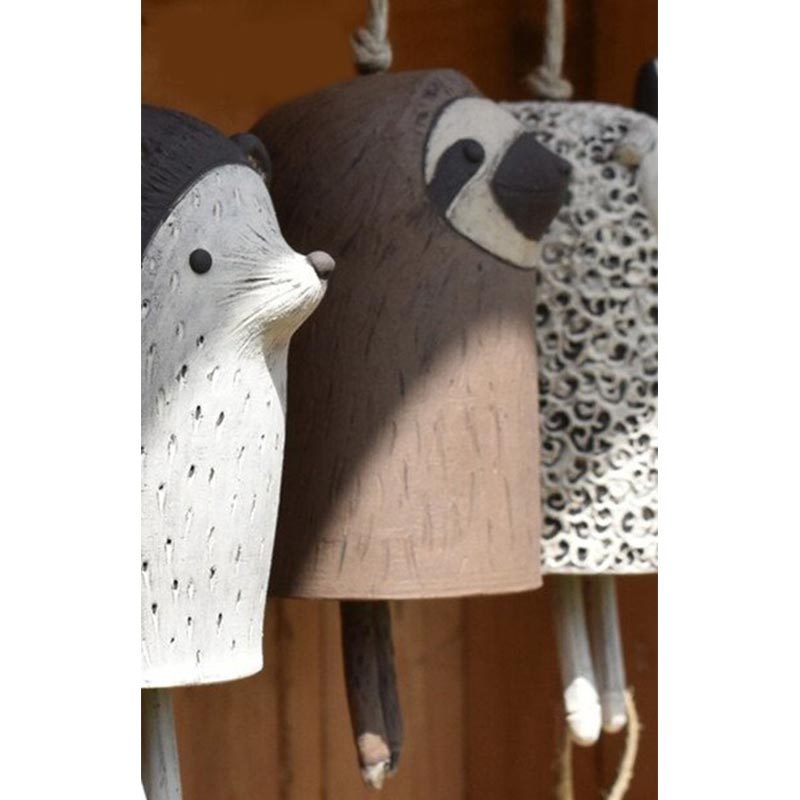 Ceramics Animal Wind Chimes-xinru shop