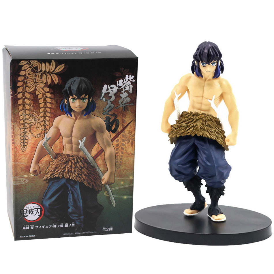 Demon Slayer Kimetsu No Yaiba  Kamado Tanjirou Action Figure PVC Model Toys-xinru
