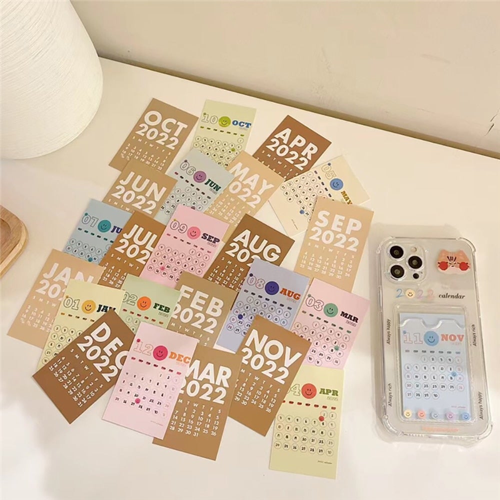 Calendar Card Holder Case-xinru