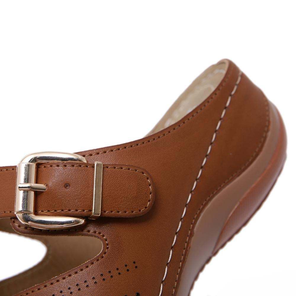 Summer Women Slippers Rome Retro Casual Shoes-xinru